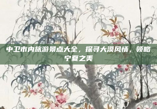 中卫市内旅游景点大全，探寻大漠风情，领略宁夏之美