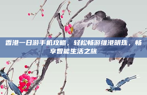 香港一日游手机攻略,轻松畅游维港明珠,畅享智能生活之旅