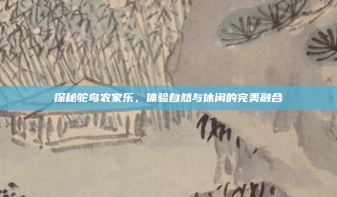 探秘鸵鸟农家乐，体验自然与休闲的完美融合