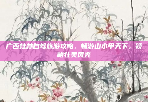 广西桂林自驾旅游攻略，畅游山水甲天下，领略壮美风光