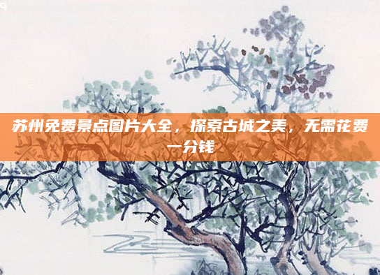 苏州免费景点图片大全,探索古城之美,无需花费一分钱