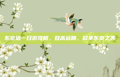 东京塔一日游攻略，登高远眺，尽享东京之美