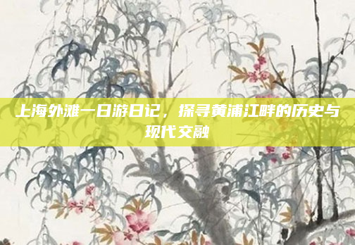 上海外滩一日游日记，探寻黄浦江畔的历史与现代交融