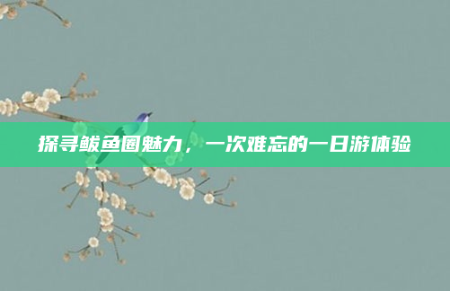 探寻鲅鱼圈魅力，一次难忘的一日游体验