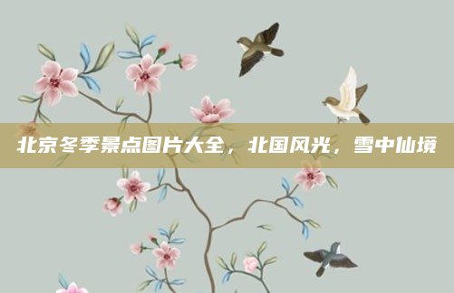 北京冬季景点图片大全，北国风光，雪中仙境