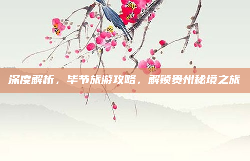 深度解析，毕节旅游攻略，解锁贵州秘境之旅