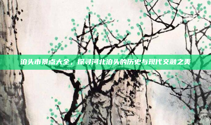 泊头市景点大全，探寻河北泊头的历史与现代交融之美