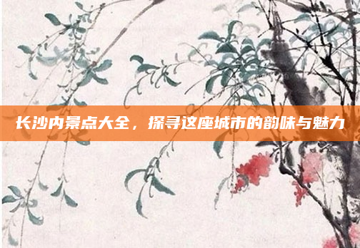 长沙内景点大全，探寻这座城市的韵味与魅力