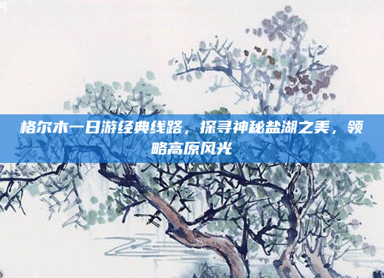 格尔木一日游经典线路,探寻神秘盐湖之美,领略高原风光