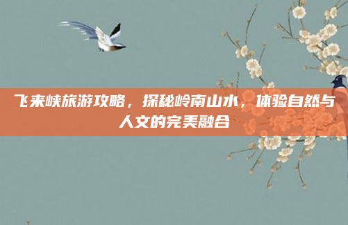 飞来峡旅游攻略，探秘岭南山水，体验自然与人文的完美融合