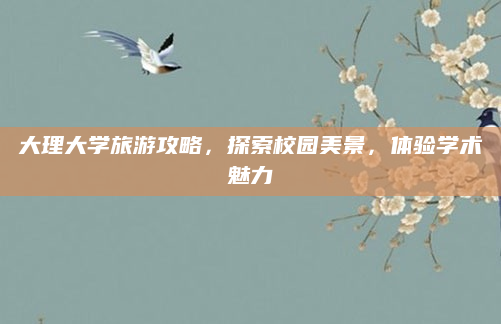 大理大学旅游攻略,探索校园美景,体验学术魅力