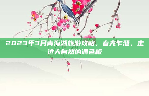 2023年3月青海湖旅游攻略，春光乍泄，走进大自然的调色板
