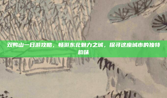 双鸭山一日游攻略,畅游东北魅力之城,探寻这座城市的独特韵味