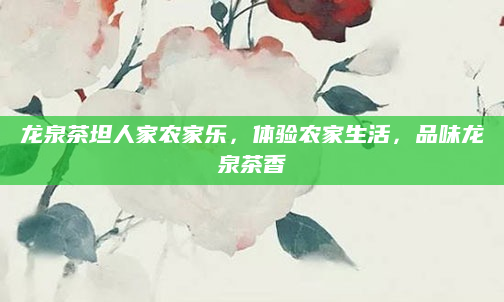 龙泉茶坦人家农家乐，体验农家生活，品味龙泉茶香