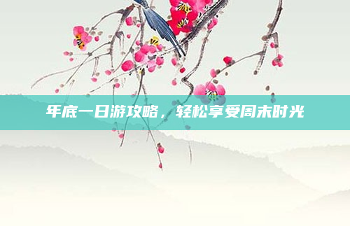年底一日游攻略，轻松享受周末时光