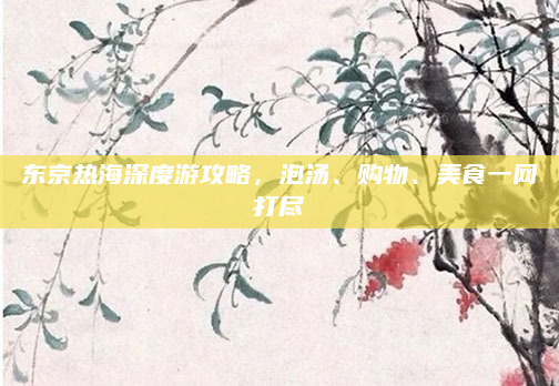 东京热海深度游攻略,泡汤、购物、美食一网打尽