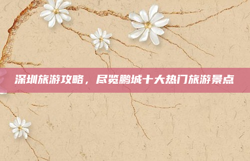 深圳旅游攻略,尽览鹏城十大热门旅游景点
