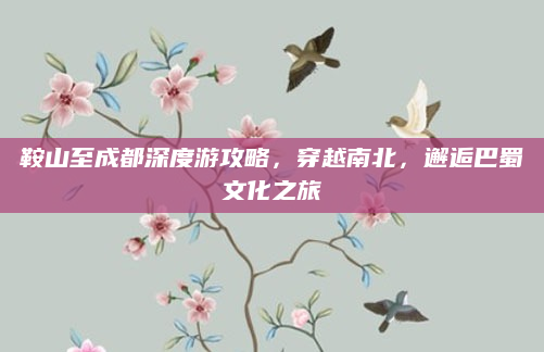 鞍山至成都深度游攻略，穿越南北，邂逅巴蜀文化之旅