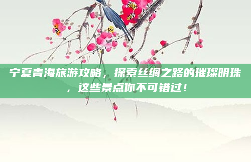 宁夏青海旅游攻略,探索丝绸之路的璀璨明珠,这些景点你不可错过!