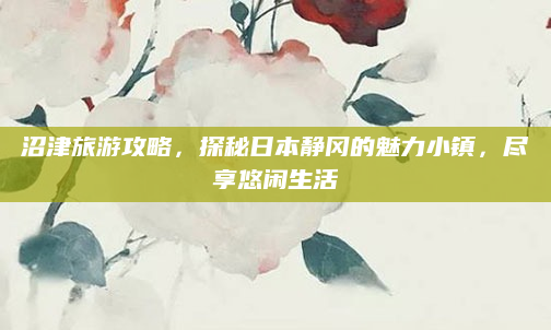 沼津旅游攻略,探秘日本静冈的魅力小镇,尽享悠闲生活