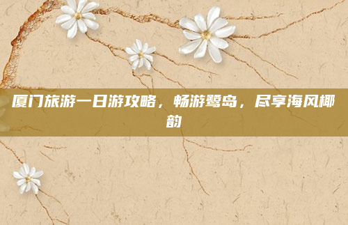 厦门旅游一日游攻略,畅游鹭岛,尽享海风椰韵