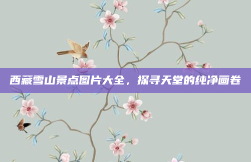 西藏雪山景点图片大全，探寻天堂的纯净画卷