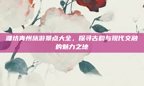 潍坊青州旅游景点大全,探寻古韵与现代交融的魅力之地